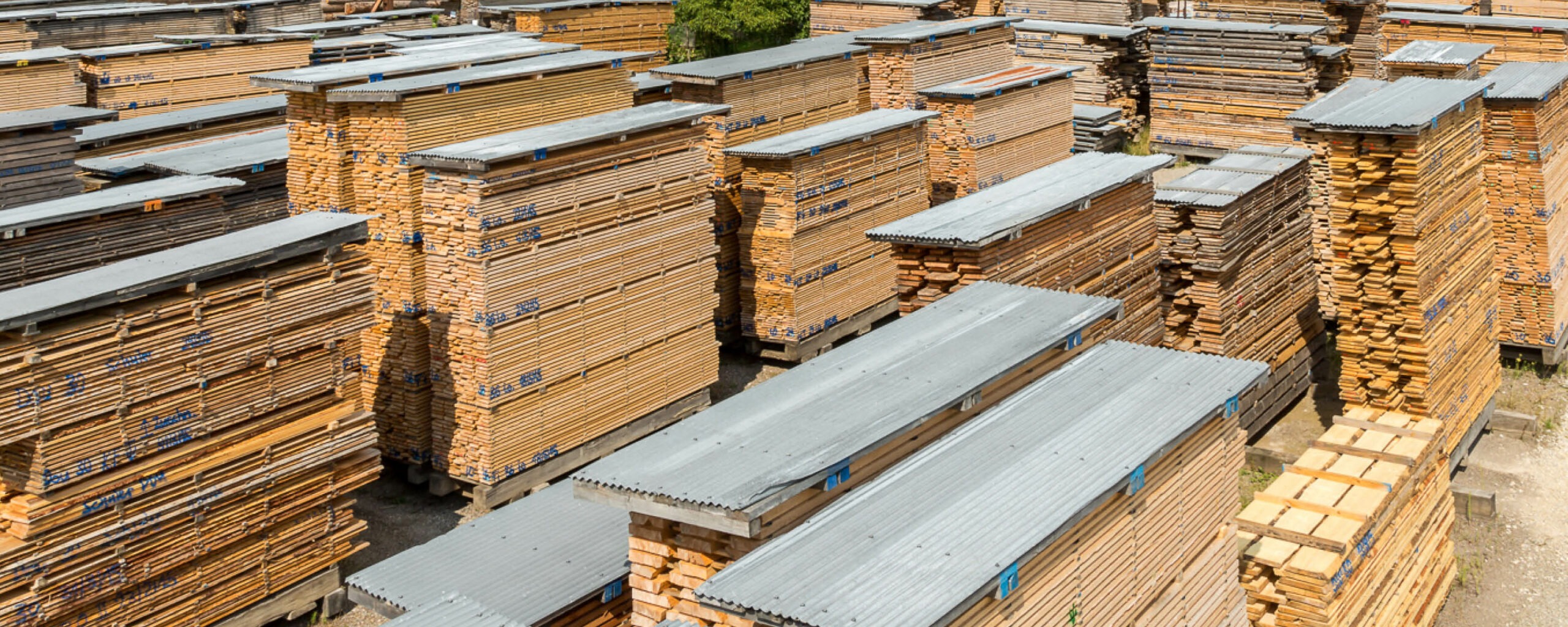 Lagerplatz Holz
