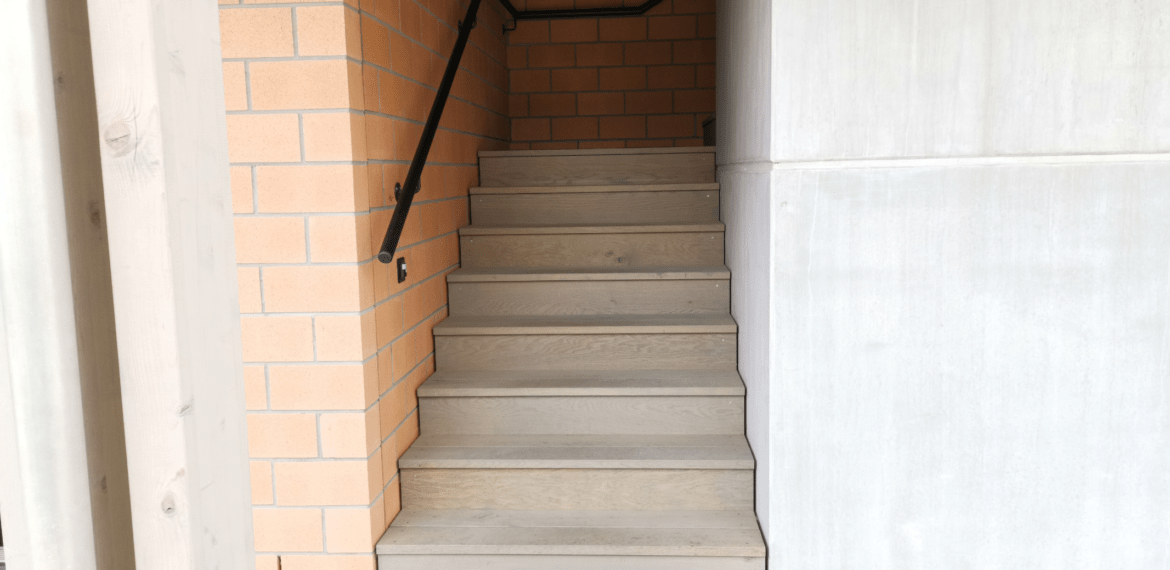 Treppe aus Eiche